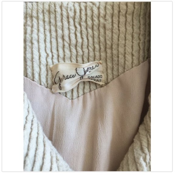 Vtg GRACE JONES SALADO TEXAS COAT Stanley Nelson - Picture 4 of 12